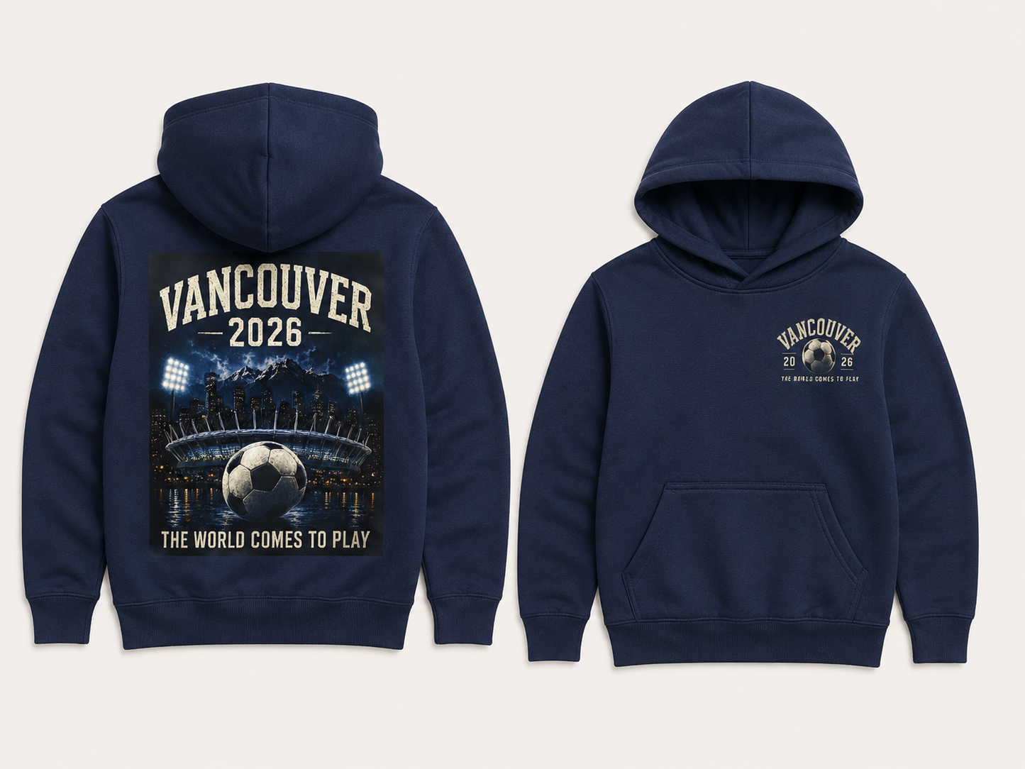 Vancouver 2026 SOCCER Youth Hoodie