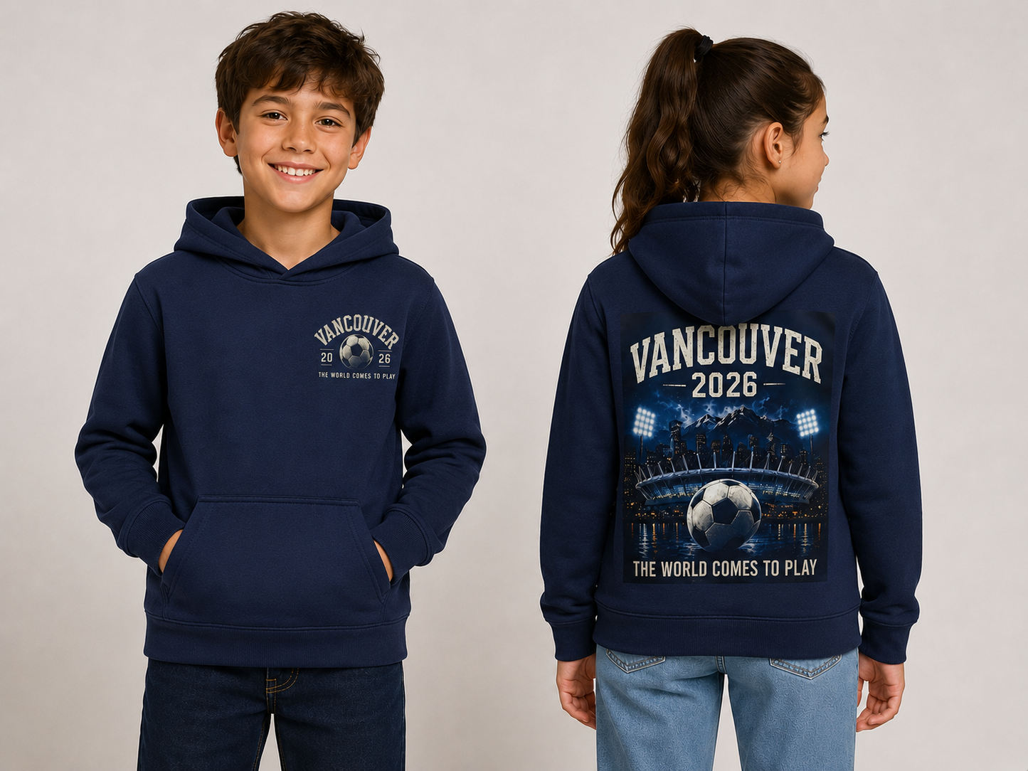 Vancouver 2026 SOCCER Youth Hoodie