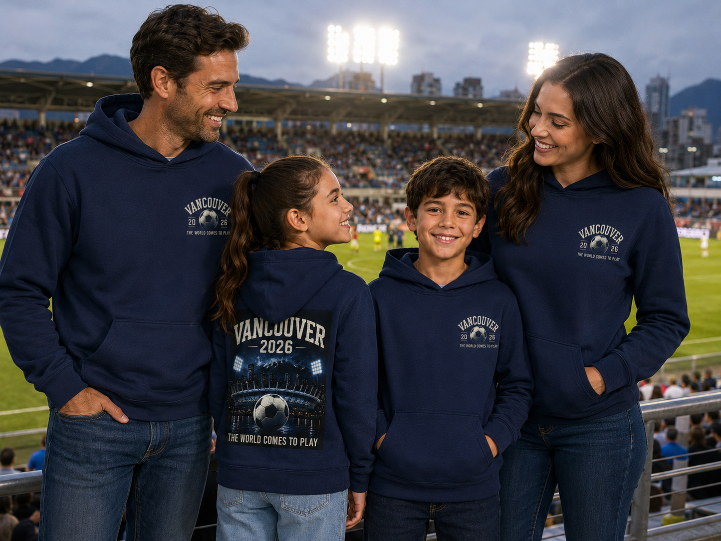 Vancouver 2026 SOCCER Adult Hoodie