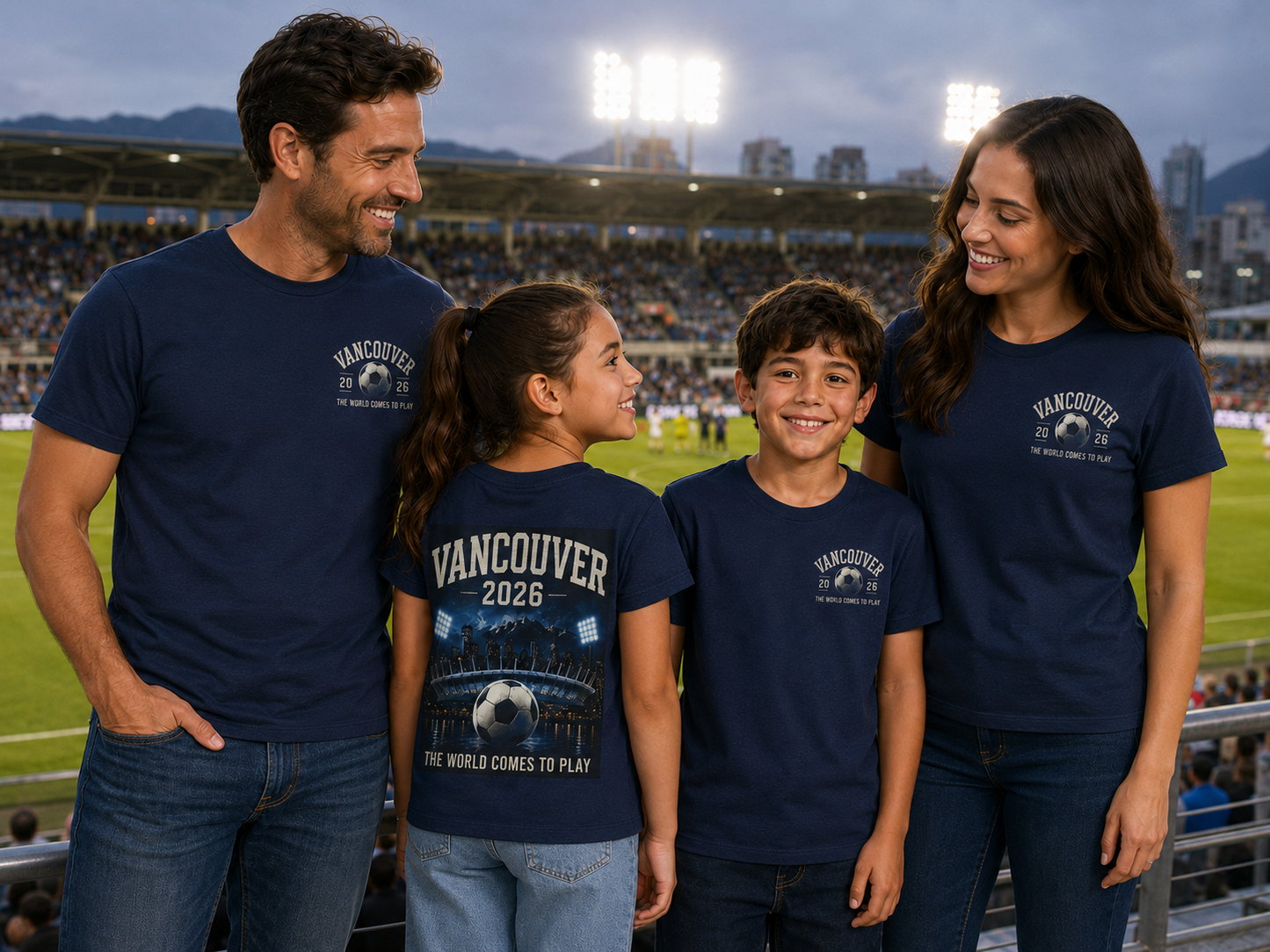 Vancouver 2026 SOCCER Adult Tee
