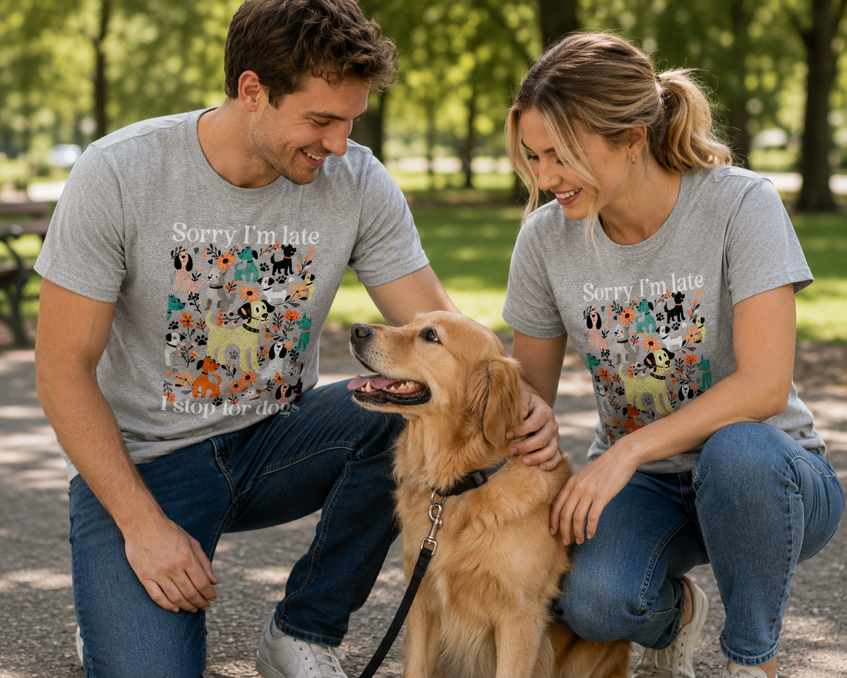 I STOP FOR DOGS Tee Shirt