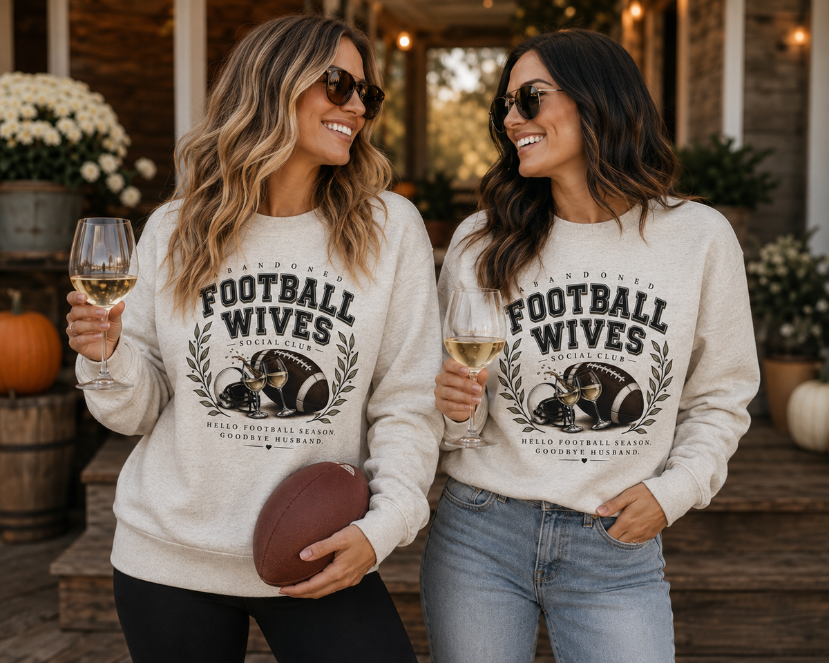 Abandoned Football Wives Social Club Sweatshirt
