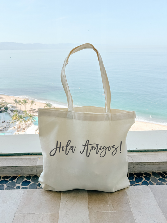 Hola Amigos Tote Bag