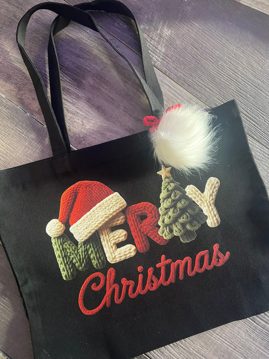 Merry Christmas Tote Bag