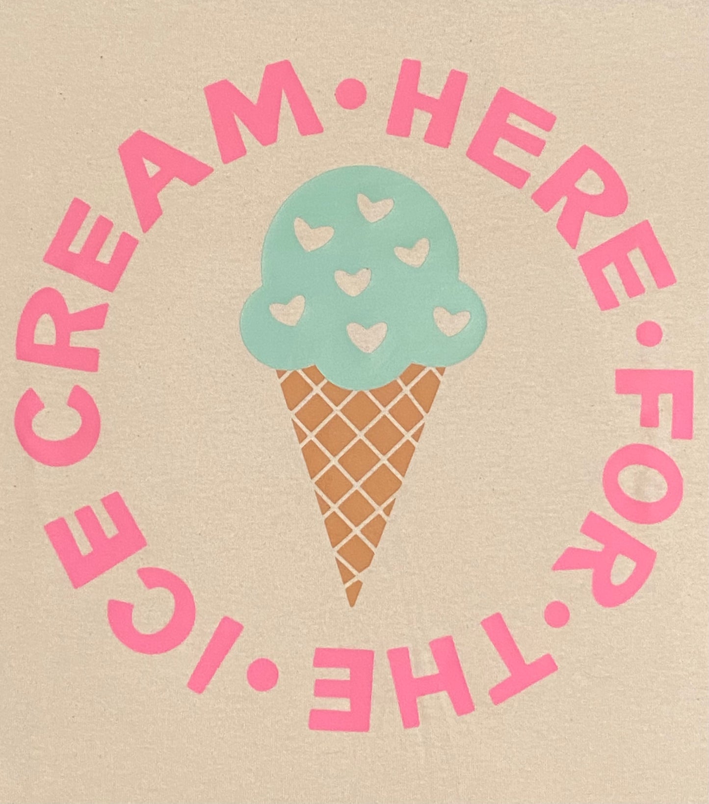 Here For The Ice Cream