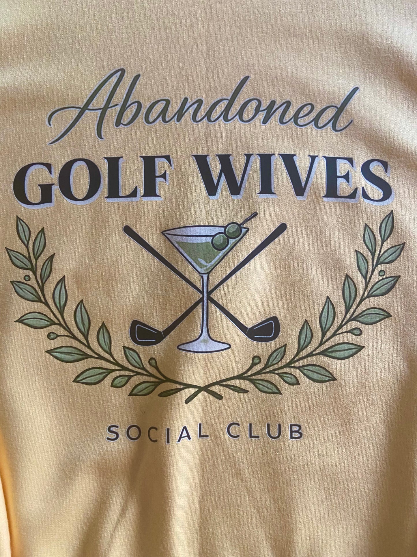 ABANDONED GOLF WIVES sweatshirt