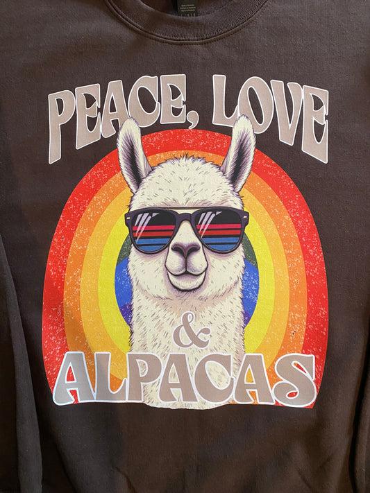 Alpaca Crew Sweatshirt