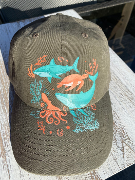 Sea Life Cap