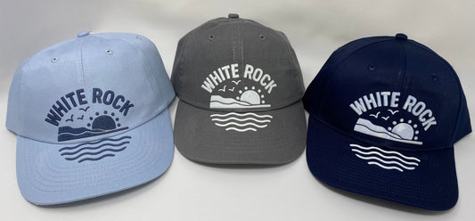 White Rock Ocean Scene Cap