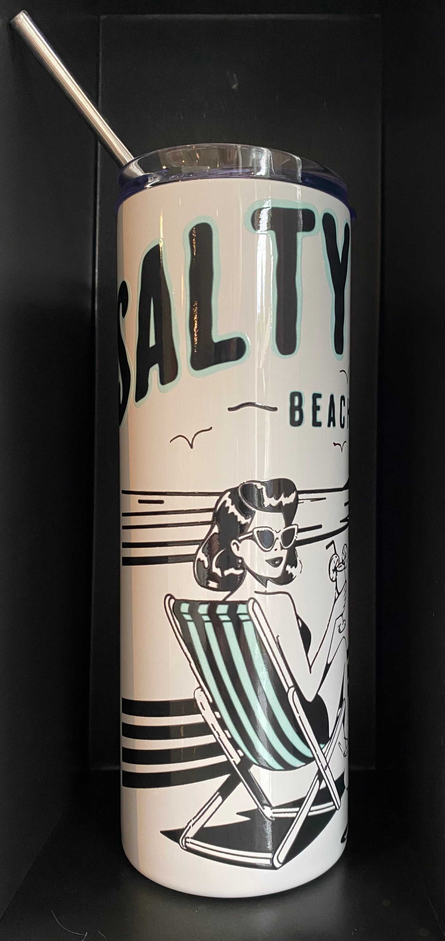 SALTY MOMS SOCIAL CLUB Tumbler