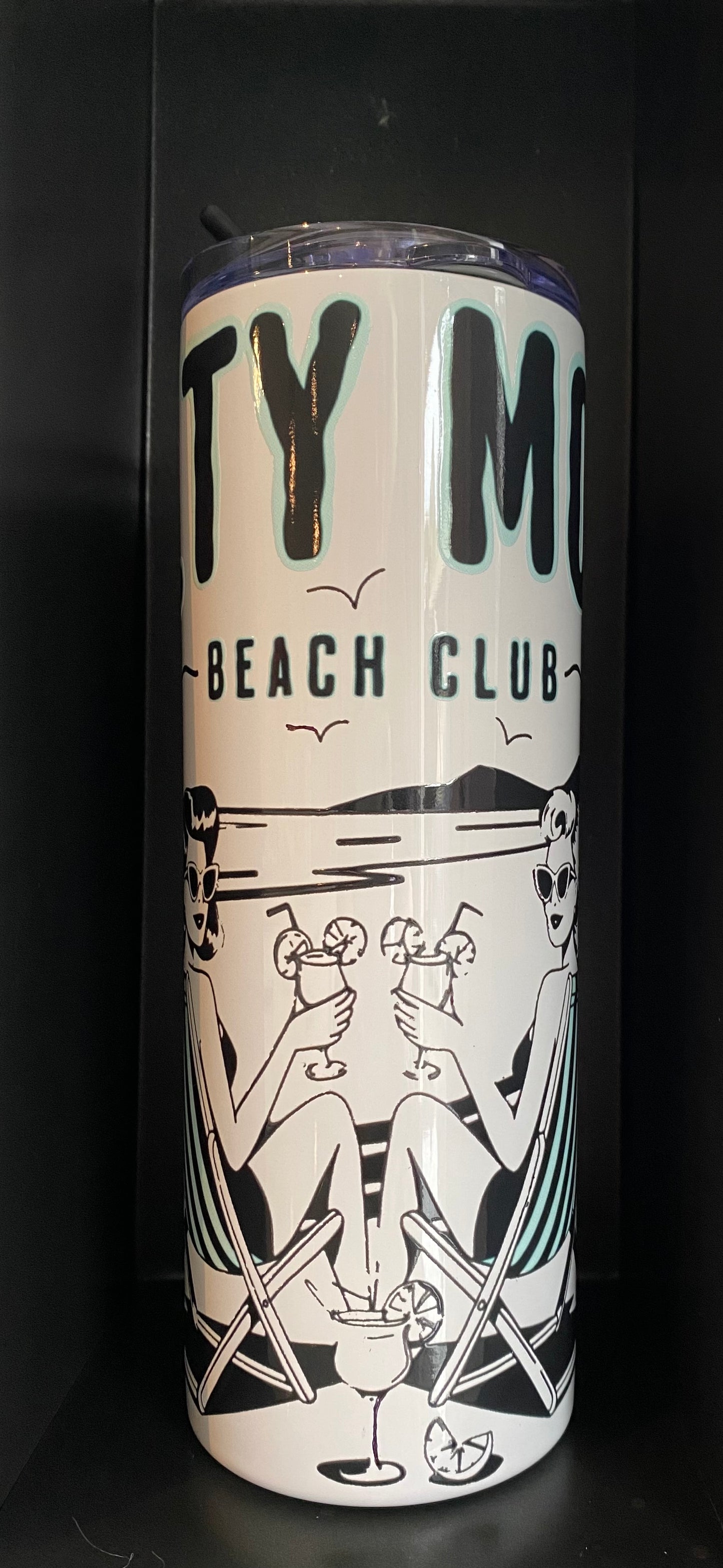 SALTY MOMS SOCIAL CLUB Tumbler