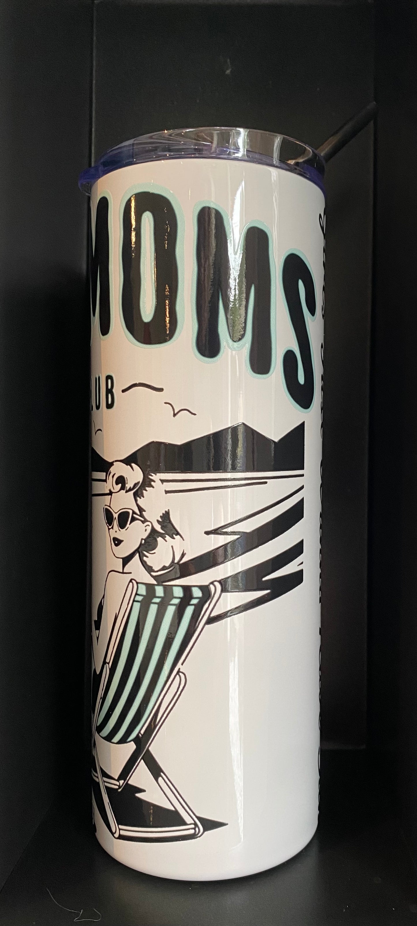 SALTY MOMS SOCIAL CLUB Tumbler