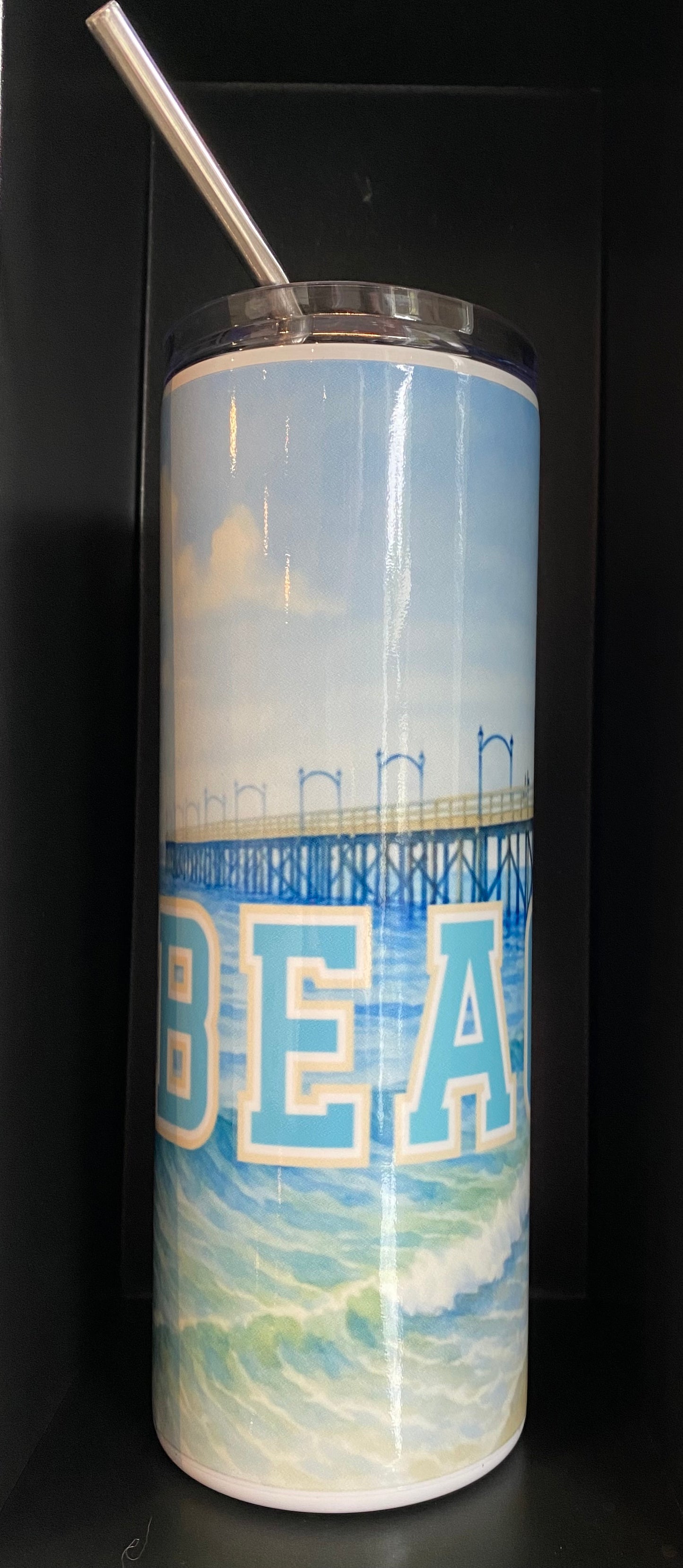 'BEACH' WHITE ROCK PIER Tumbler