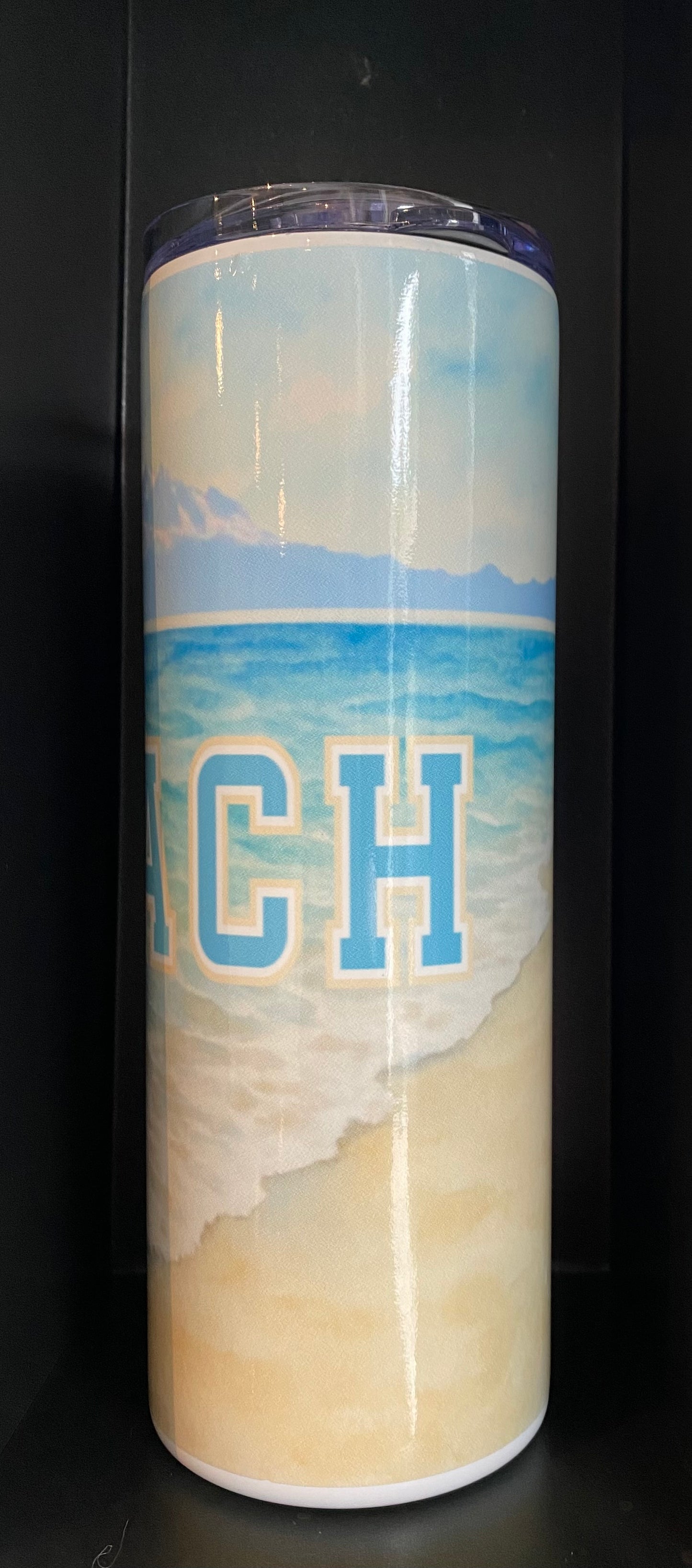 'BEACH' BOUNDARY BAY Tumbler