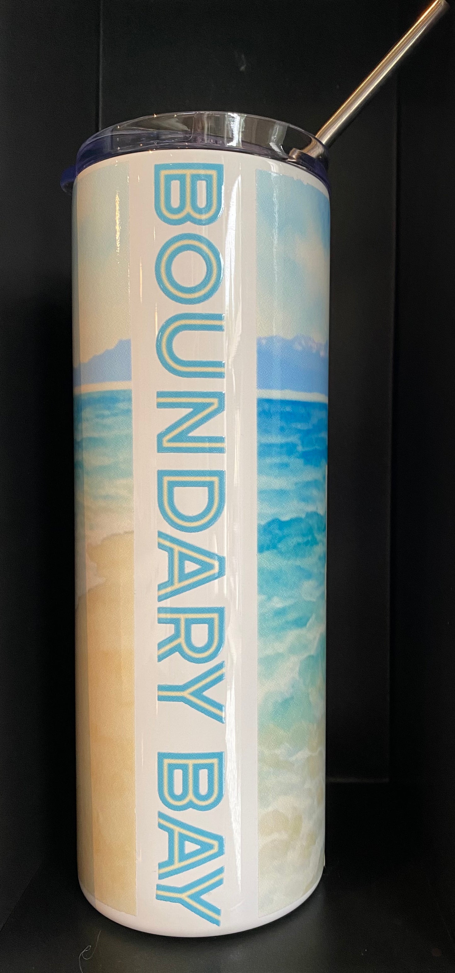 'BEACH' BOUNDARY BAY Tumbler