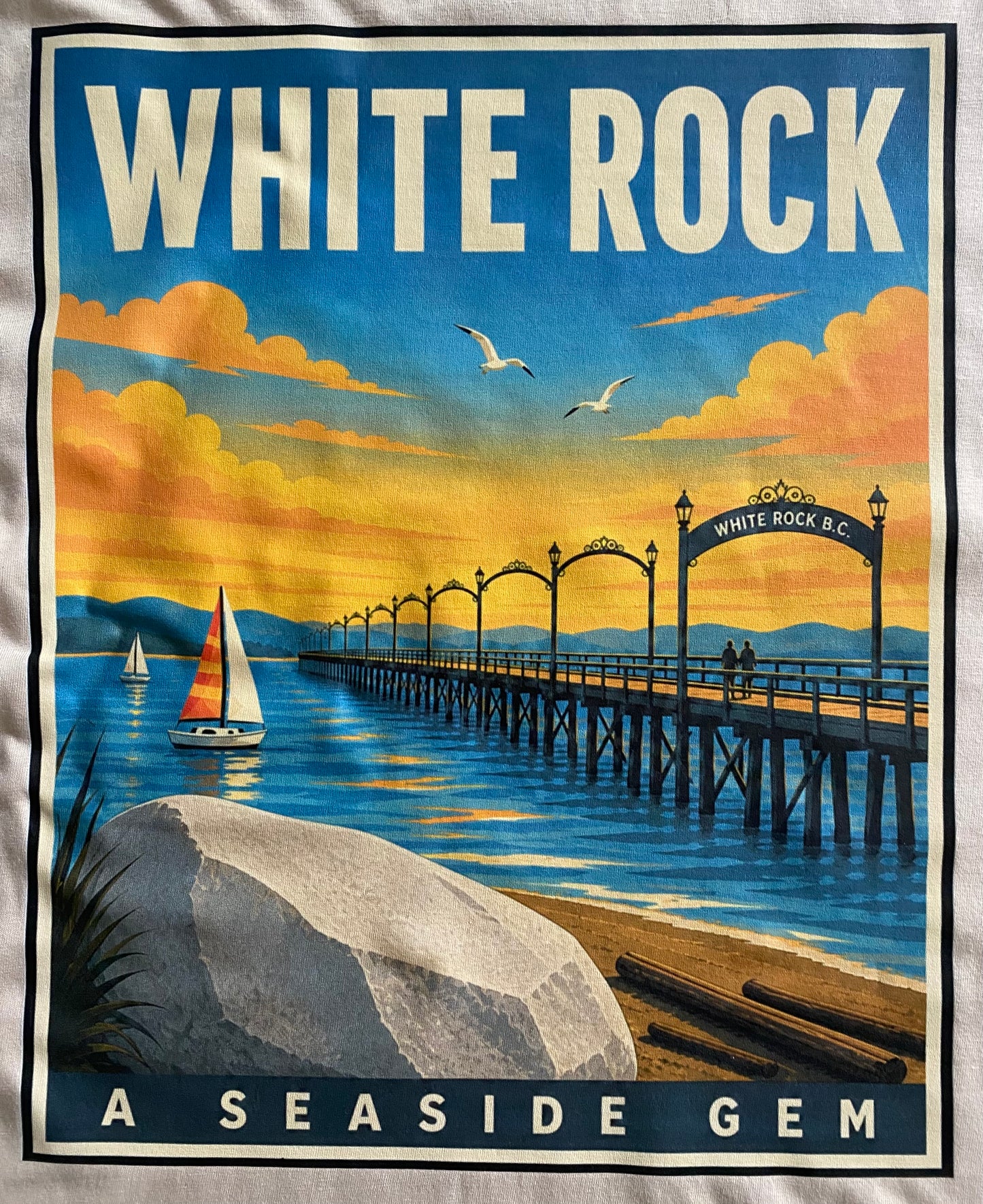 White Rock Seaside Gem Tee