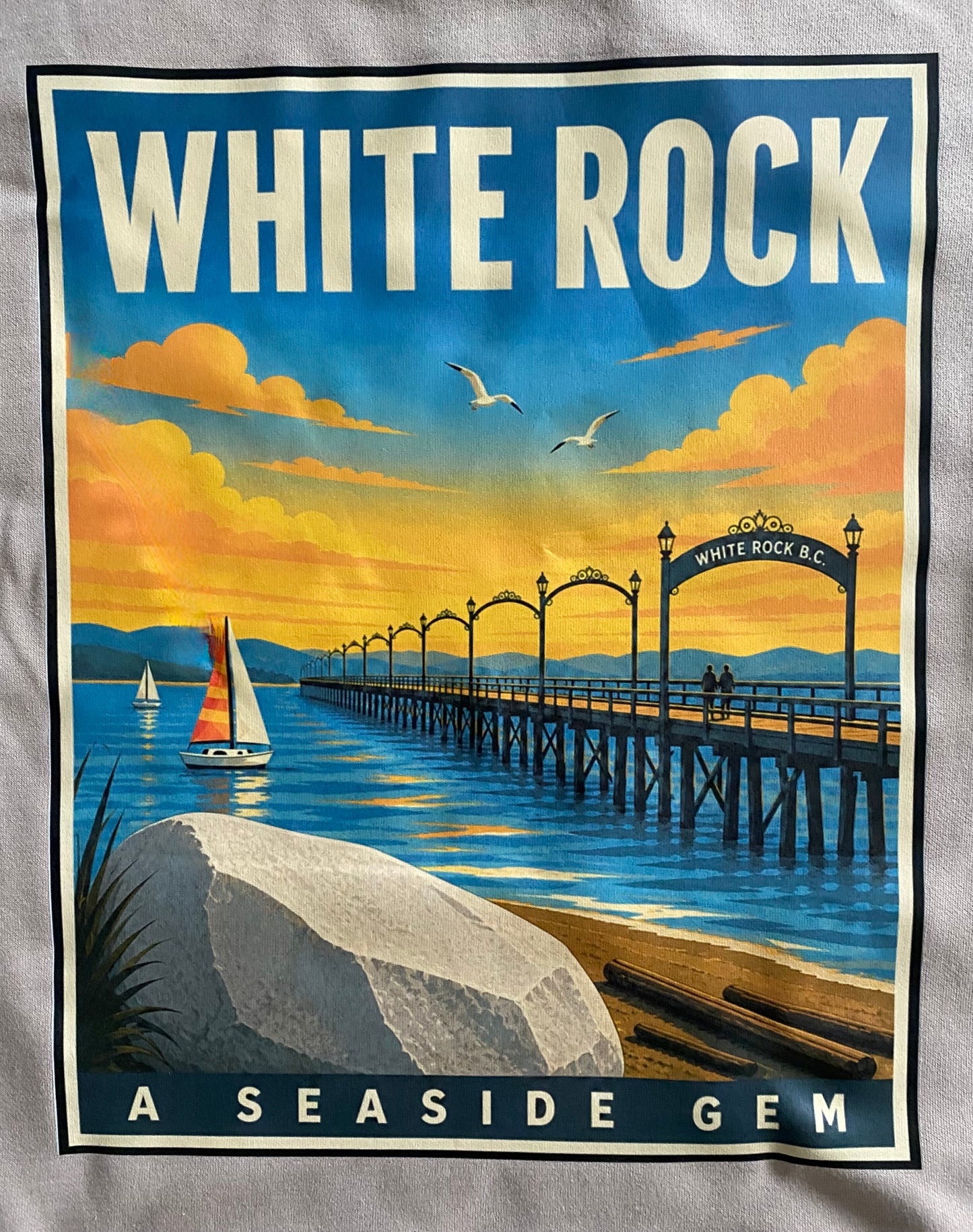 White Rock Seaside Gem Hoodie