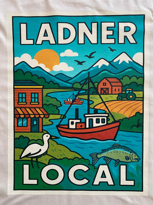 Ladner Local sand colour Tee