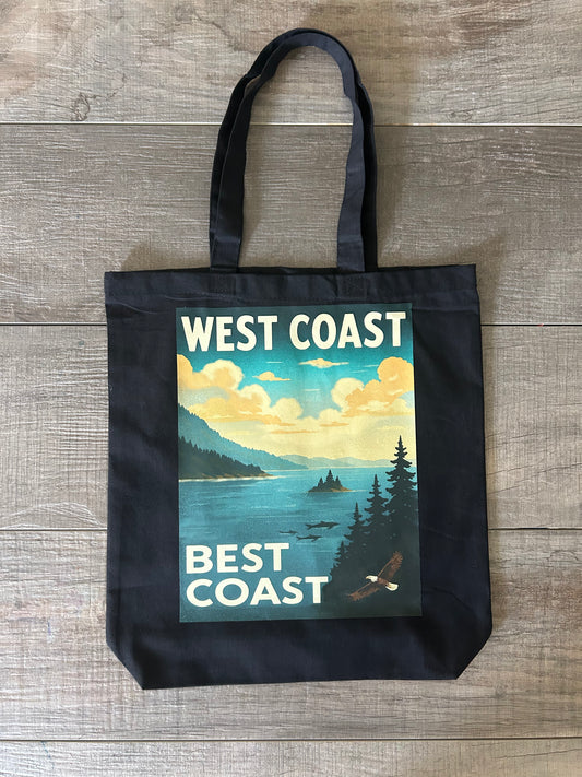West Coast Best Coast Tote Bag
