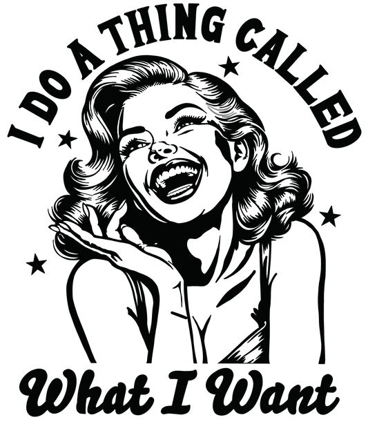 I Do A Thing  Women's T-Shirt (White)