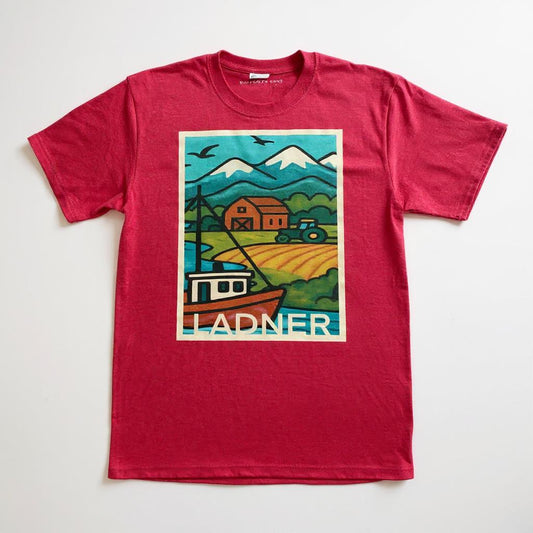 LADNER Red Tee