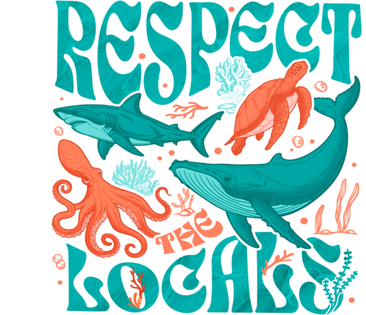 RESPECT THE LOCALS West Coast Tumbler