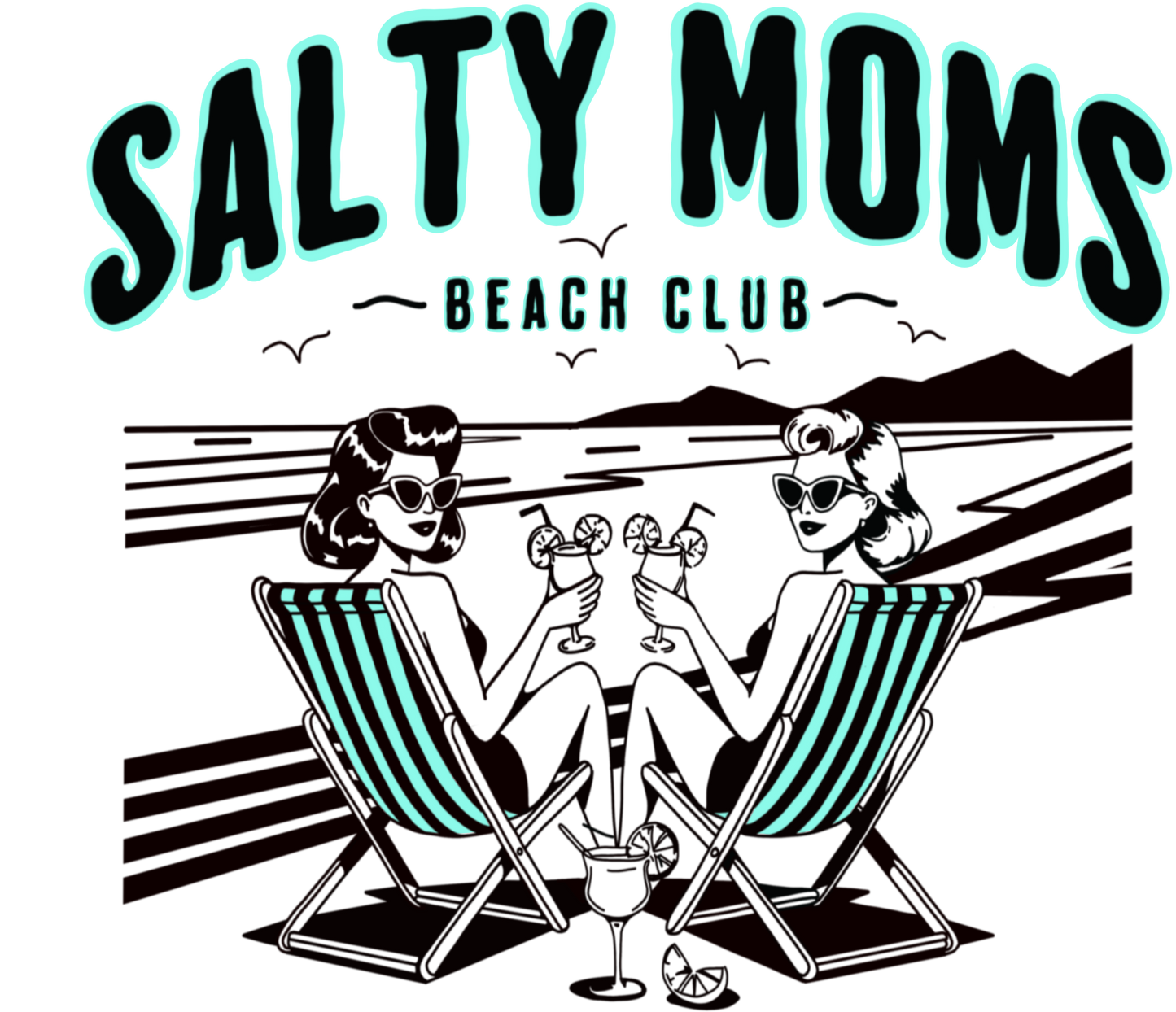 SALTY MOMS SOCIAL CLUB Tumbler
