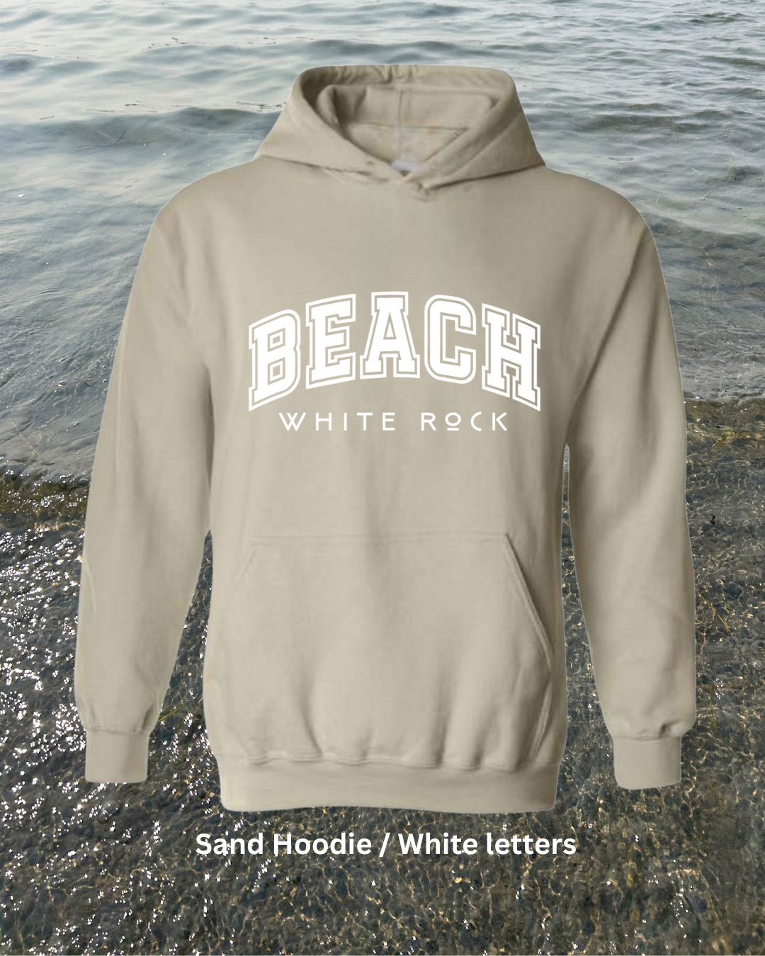 Beach White Rock Sweatshirt *7 Colours Available