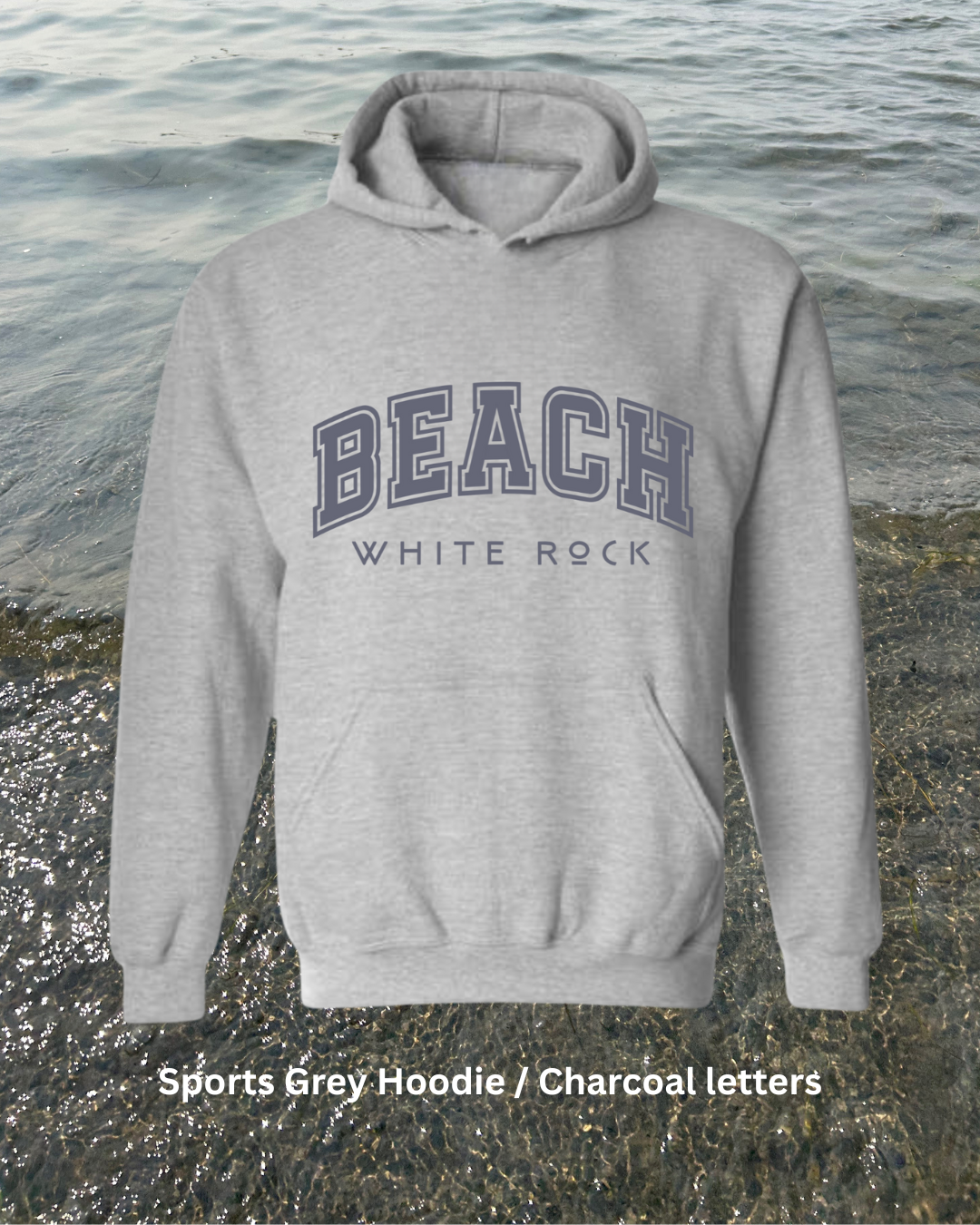 Beach White Rock Sweatshirt *7 Colours Available