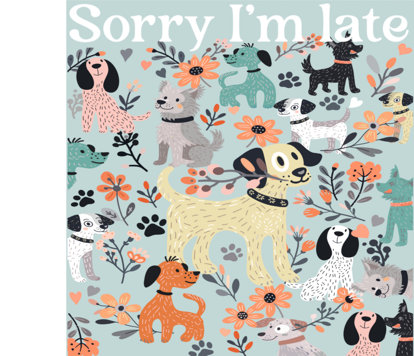 I STOP FOR DOGS Tumbler