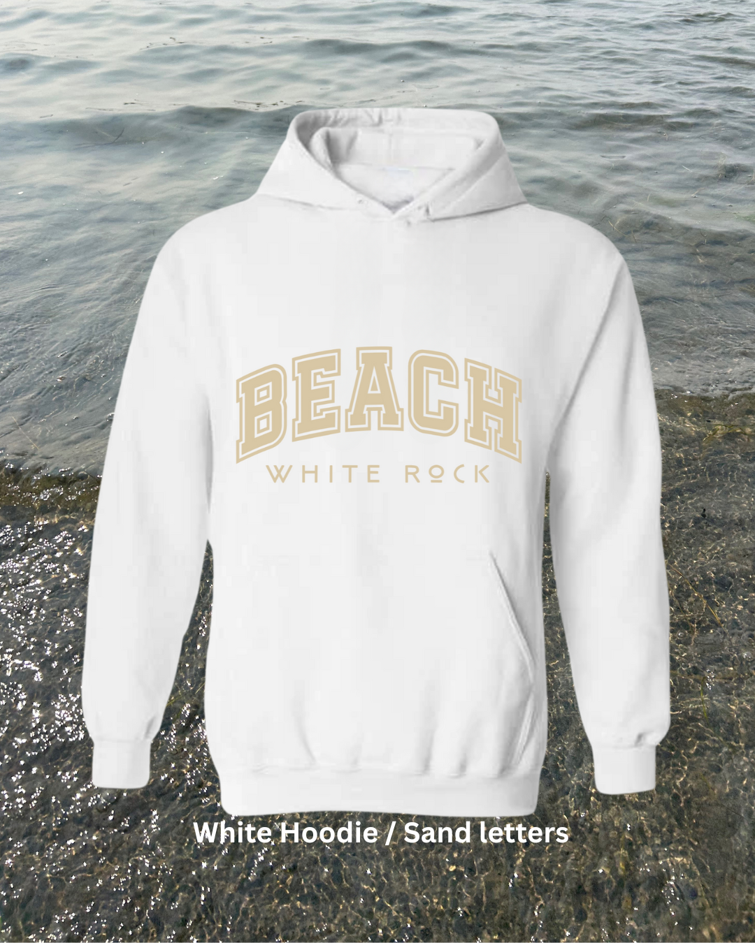 Beach White Rock Sweatshirt *7 Colours Available