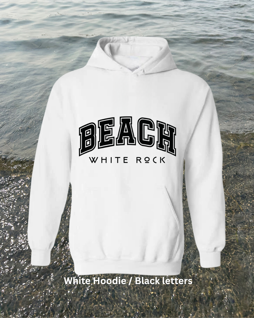 Beach White Rock Sweatshirt *7 Colours Available