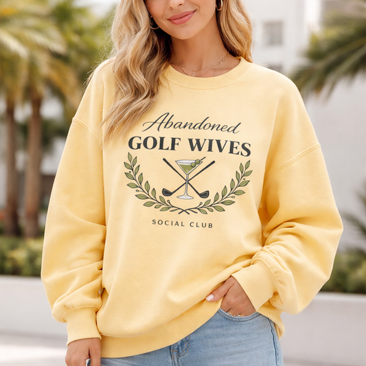 ABANDONED GOLF WIVES sweatshirt