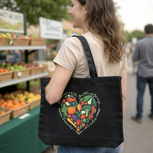 Southlands Black Farmers Market Bag