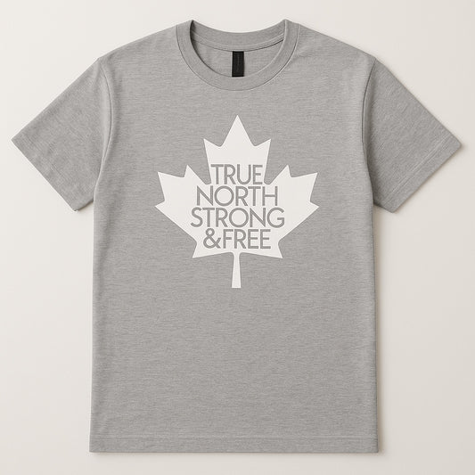 True North Adult T-Shirt (Grey)