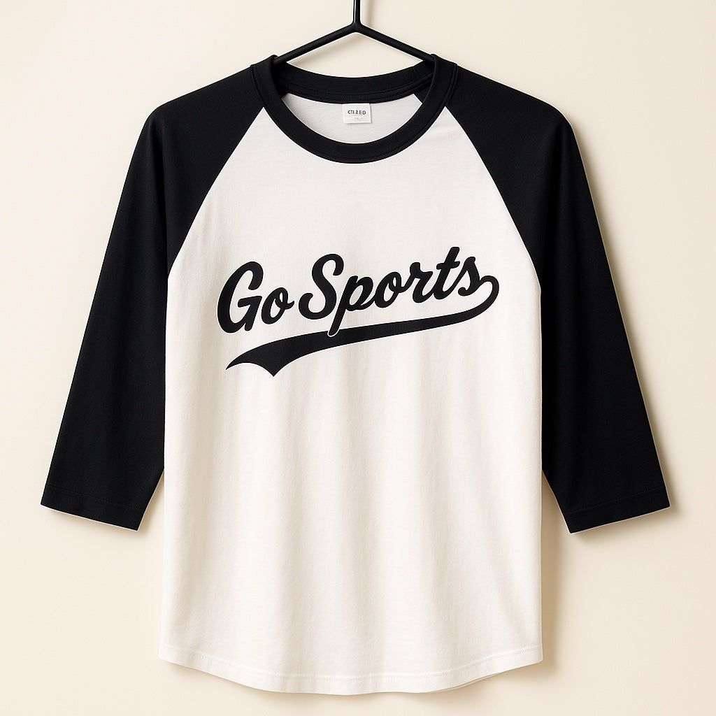 Go Sports Unisex Raglan T-Shirt