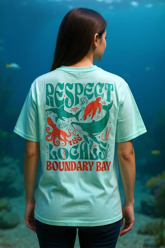 Respect The Locals BOUNDARY BAY Tee