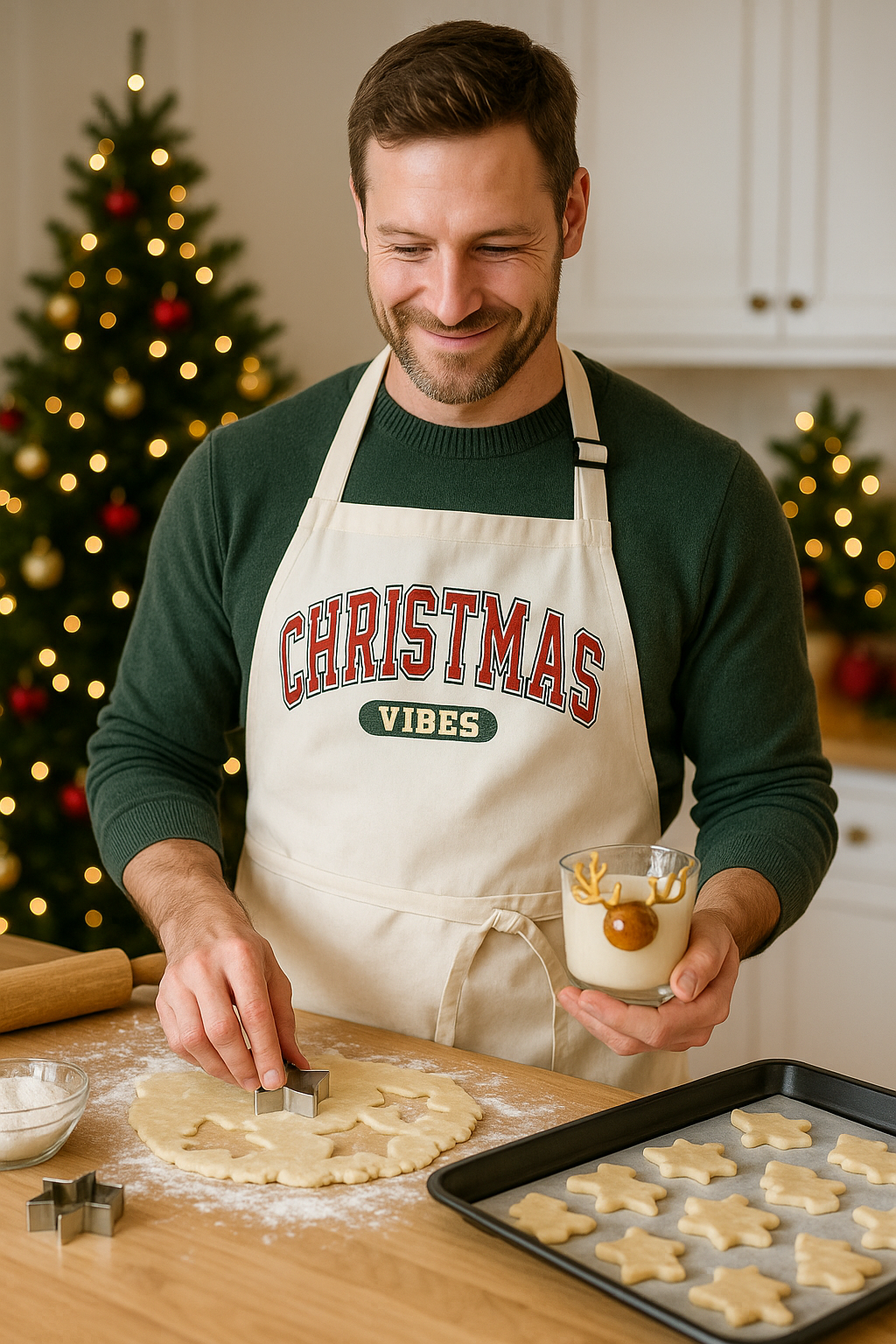CHRISTMAS VIBES Apron 10% OFF!