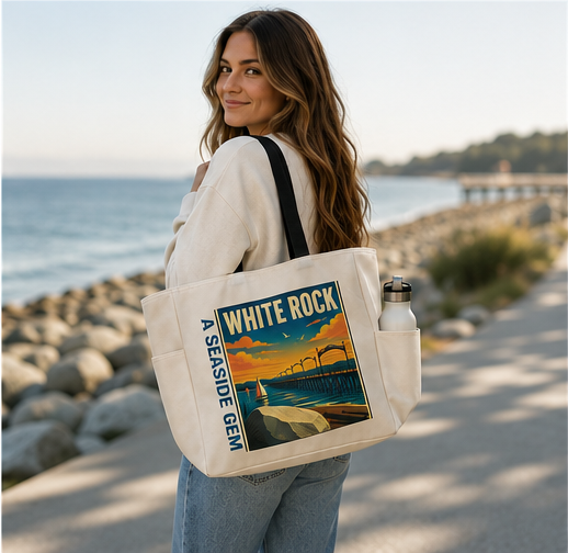 White Rock Seaside Gem Carryall Tote